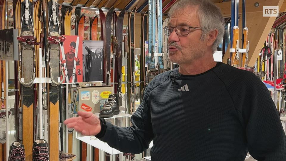 Sous l'oeil de Laurent Donz: l'évolution des skis