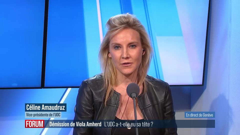 Démission de Viola Amherd: a-t-elle plié sous la pression de l'UDC? Débat entre Céline Amaudruz et Charles Juillard