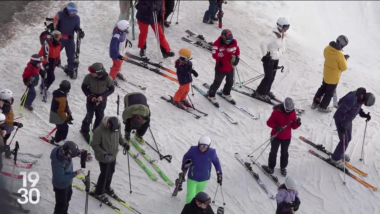 La fréquentation des stations de ski a battu des records pendant les fêtes de fin d'année