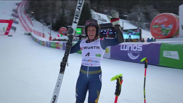 Kranjska Gora (SLO), géant dames, 2e manche: Sara Hector (SWE) décroche un succès incontestable