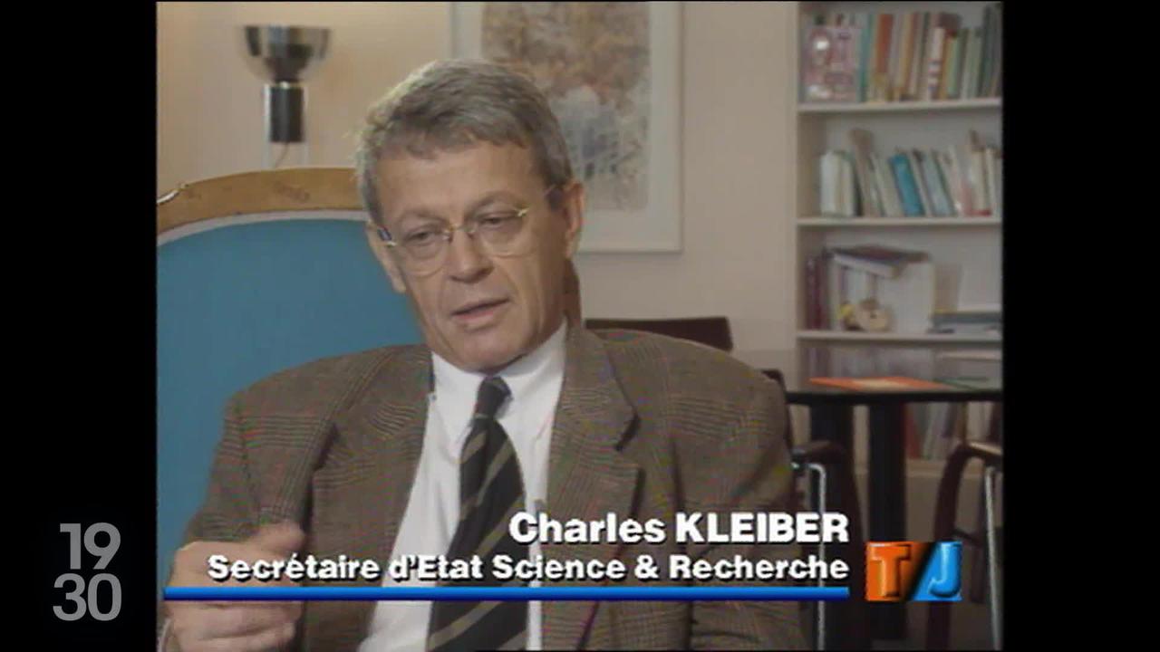 L'ancien secrétaire d’Etat à l’éducation et la recherche Charles Kleiber est décédé à l'âge de 82 ans