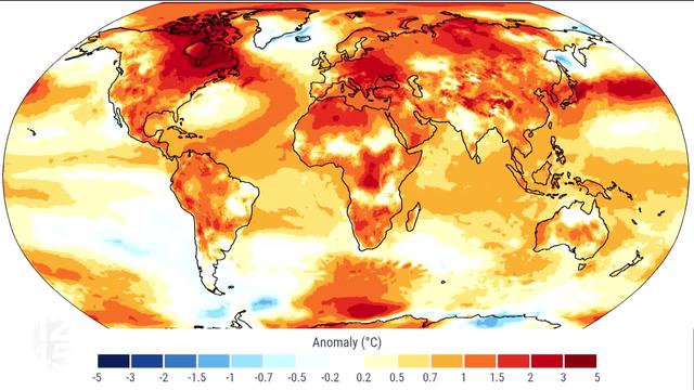 L'année 2024 a été la plus chaude depuis le début des mesures en 1850