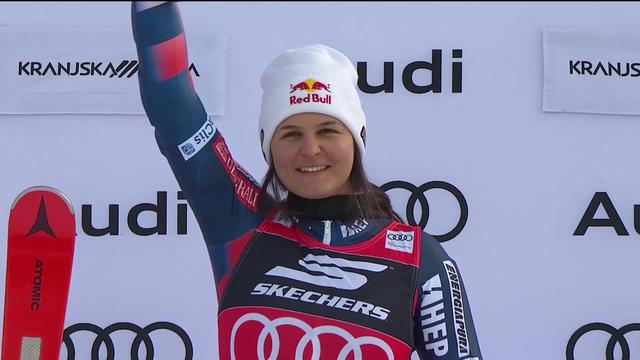 Ski alpin: la Croate Zrinka Ljutic a gagné un slalom réussi par les Suissesses