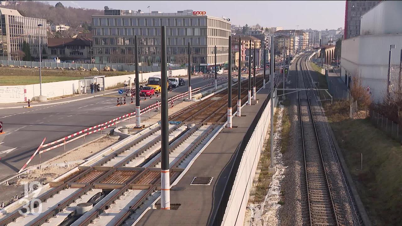 La première livraison du tram lausannois retardée par les inondations à Valence