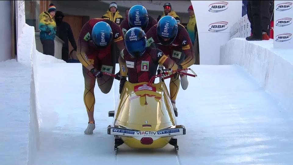 St-Moritz (SUI), bob à quatre messieurs: le quatuor allemand l'emporte