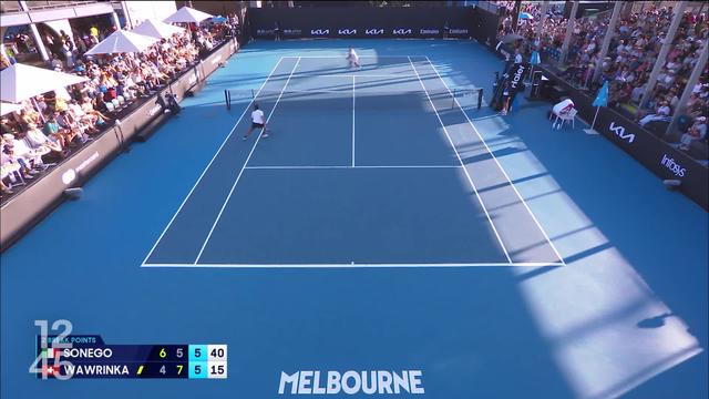 Stan Wawrinka a été éliminé dès le 1er tour à l'Open d'Australie