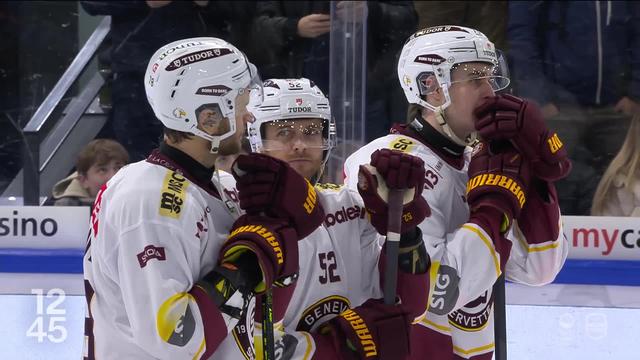 Hockey sur glace: Genève-Servette s’incline face à Zoug sur le score de 7 à 4