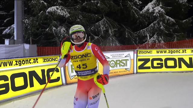 Madonna di Campiglio (ITA), slalom messieurs, 1re manche: Von Grünigen (SUI) qualifié avec son dossard 45