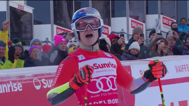 Ski Alpin - Adelboden (SUI), slalom Géant messieurs : la fabuleuse histoire du jour, avec un doublé suisse Odermatt 1er et Meillard 2e, et Tumler 4e