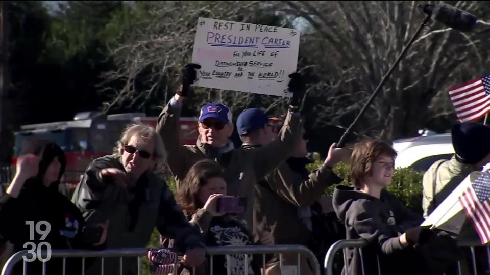 Aux États-Unis, six jours de funérailles nationales ont débuté ce samedi pour rendre hommage à l’ancien président Jimmy Carter