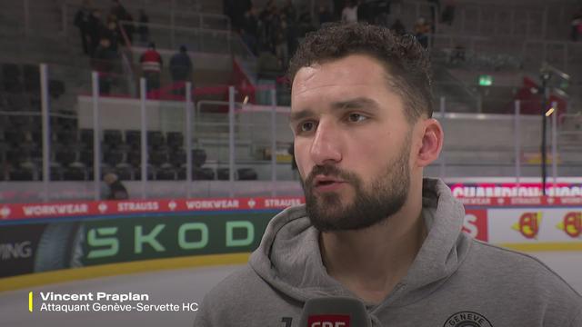 1-2 retour, Zurich-Genève (3-3): Vincent Praplan à l'interview