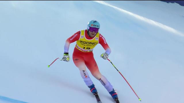 Ski alpin: le Fribourgeois Alexis Monney a réalisé le plus grand week-end de sa jeune carrière à Bormio