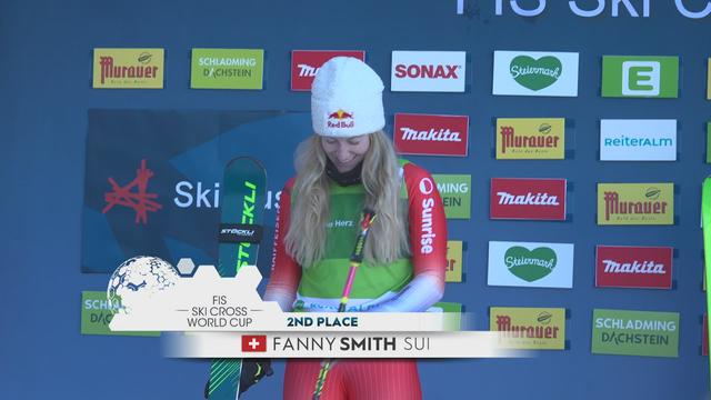 La Vaudois Fanny Smith monte pour la 75e fois sur le podium