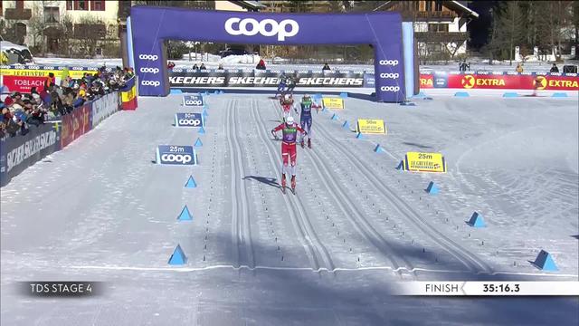 Toblach (ITA), 15 km poursuite Messieurs: victoire du Norvégien Amundsen