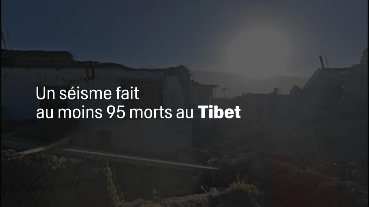 Un séisme au moins 95 morts au Tibet