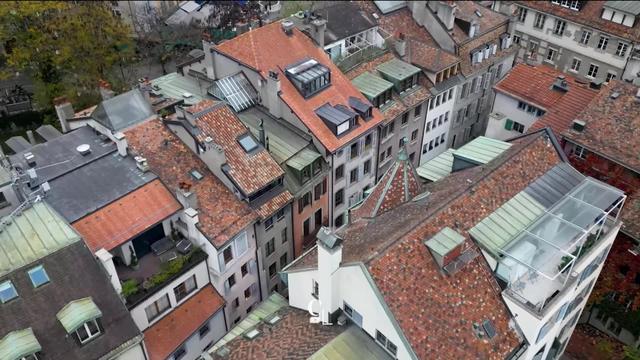 À Genève, les toits de la ville sont chargés d'histoire