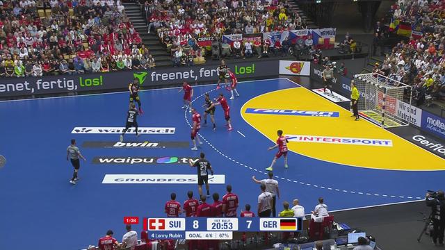 Handball, Mondial 2025 (Gr. A): la Suisse s'incline avec les honneurs face à l'Allemagne