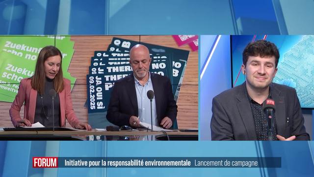 Le Conseil fédéral s'oppose à l'initiative sur la responsabilité environnementale