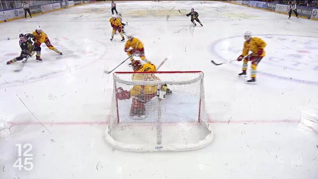 Retour sur la soirée de Hockey sur glace avec les victoires de Bienne et Ajoie et les défaites de Fribourg et Genève-Servette