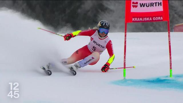 Ski alpin: la Suédoise Sara Hector a dominé la première manche du géant de Kranjska Gora, en Slovénie. Lara Gut-Behrami a terminé cinquième