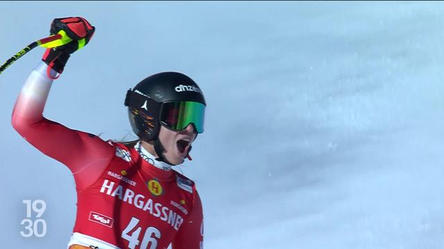 La Valaisanne Malorie Blanc signe une 2e place lors de la descente de Sankt Anton