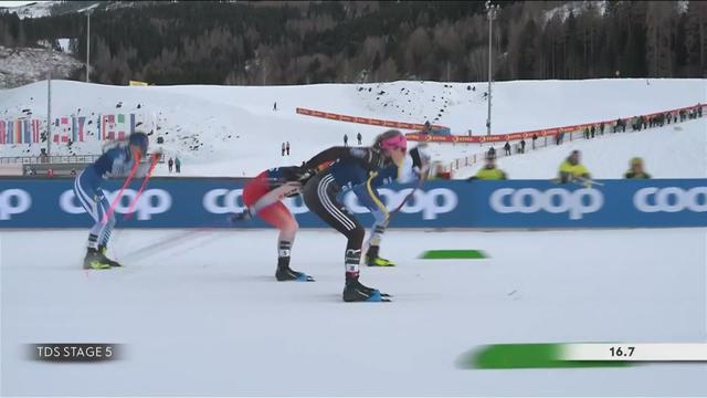 Ski nordique - Fond, Tour de ski, Val di Fiemme, sprint classique: victoire de Nadine Fähndrich (SUI)