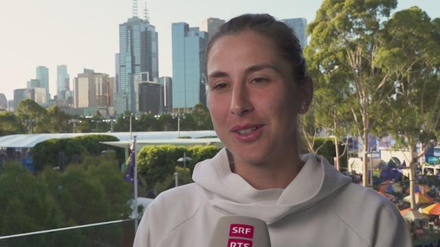 Belinda Bencic contente de retrouver les 8es de finale à Melbourne