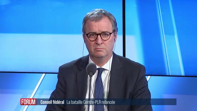 Répartition des sièges au Conseil fédéral: la bataille entre le PLR et le Centre relancée?