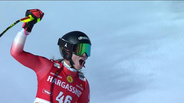 St. Anton (AUT), descente dames: l'incroyable 2e place de la jeune Malorie Blanc (SUI)