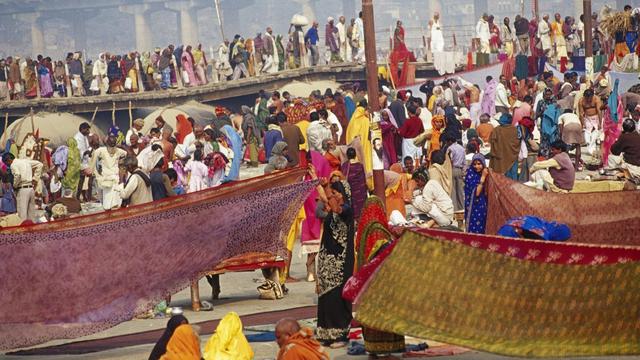 Pélerinage, Uttar Pradesh, Inde [Depositphotos - Xyz fotos]