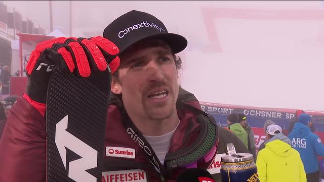 Adelboden (SUI), slalom messieurs 2e manche: Marc Rochat (SUI) revient sur sa prestation