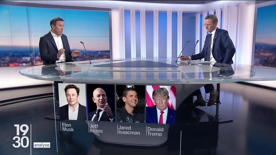 Rivalité spatiale entre Elon Musk et Jeff Bezos, l'analyse d'Olivier Dessibourg