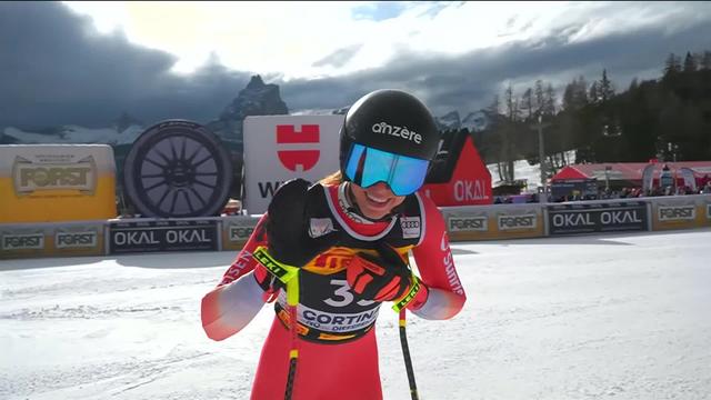 Cortina d'Ampezzo (ITA), Super-G dames: revivez le passage de Malorie Blanc (SUI)