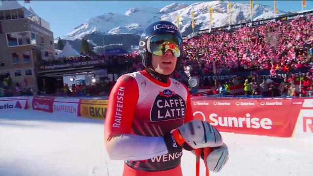 Wengen (SUI), descente messieurs: Stefan Rogentin (SUI) aux portes du top-10