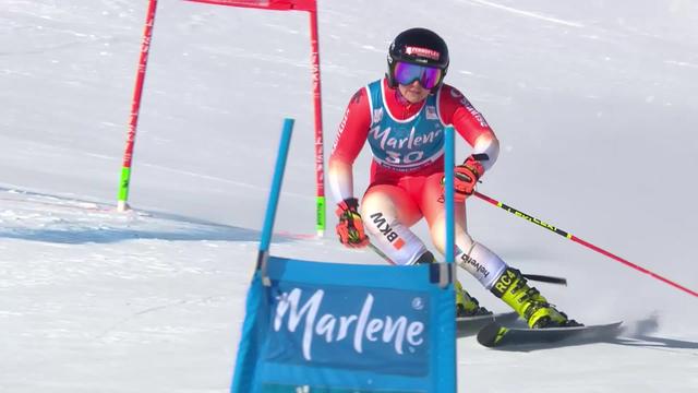 Kronplatz (ITA), géant dames, 1re manche: pas de 2e manche pour Simone Wild (SUI)