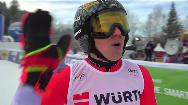 Kranjska Gora (SLO), géant dames. 1re manche: Wendy Holdener (SUI) dans le top-10