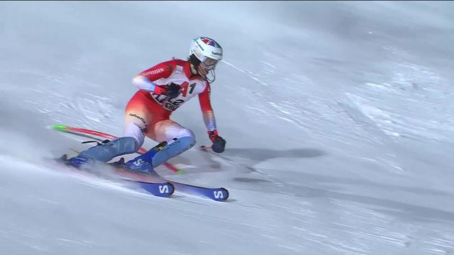 Flachau, slalom dames, 2e manche: Michelle Gisin (SUI) 23e pour son dernier slalom