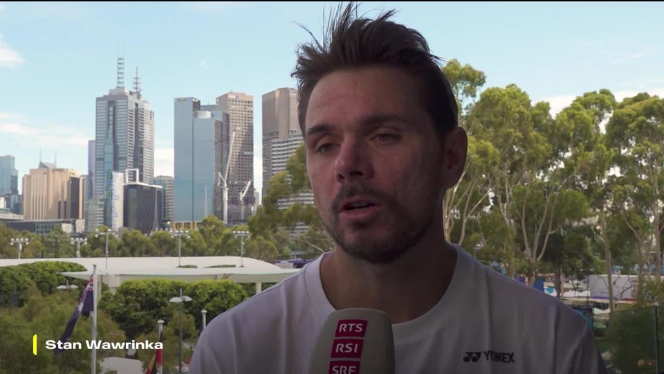 Tennis - Open d'Australie : entretien avec Stan Wawrinka