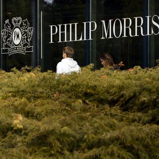 Le siège international de Philip Morris à Lausanne. [Keystone - Laurent Gilliéron]