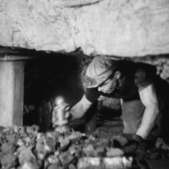 Mineur dans une mine de charbon en Suisse [RTS]