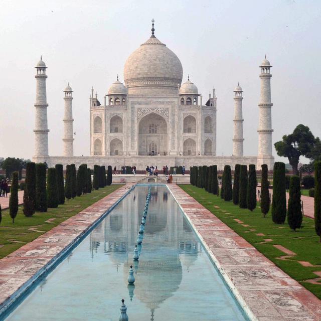 Le Taj Mahal à Agra. [Anadolu Agency via AFP - Stringer]