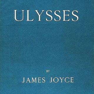 Couverture de la première édition d'"Ulysses" de James Joyce en 1922. [DP]