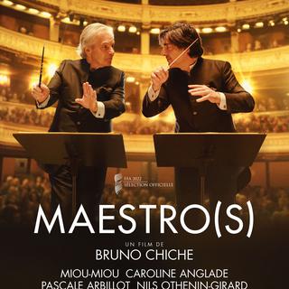 L'affiche du film "Maestro(s)" de Bruno Chiche avec Pierre Arditi et Yvan Attal. [Appollo Films]