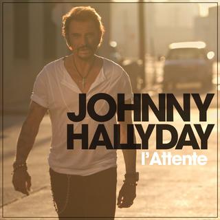Pochette de l'album "L'attente" de Johnny Hallyday. [Warner]