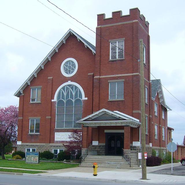 L'église de Wheatley en Ontario.