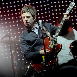 Noel Gallagher en concert à Berlin.