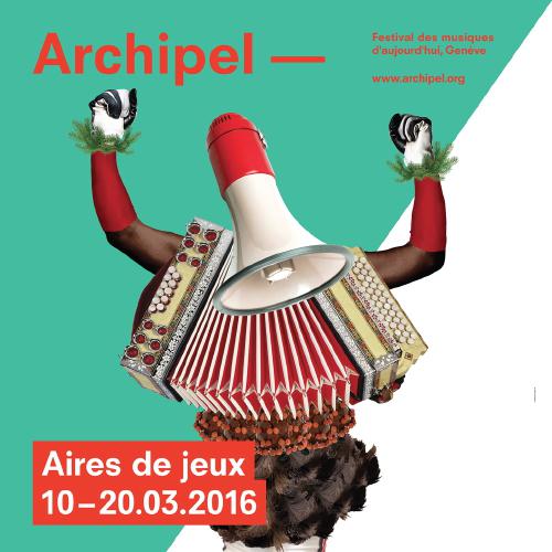 Affiche du festival Archipel 2016.