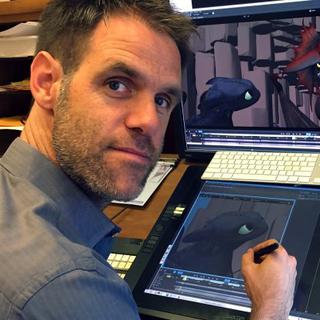 Simon Otto, chef animateur chez Dreamworks.