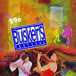Affiche du Buskers Festival.