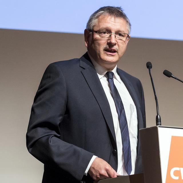 Charles Juillard, nouveau vice-président du PDC Suisse.